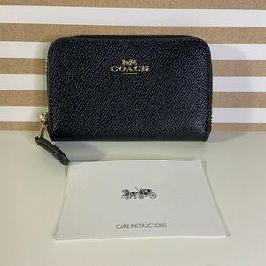 Coach Black Small Coin Purse